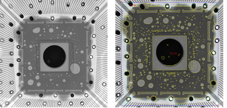 芯片封装过程中XRAY检测设备的作用